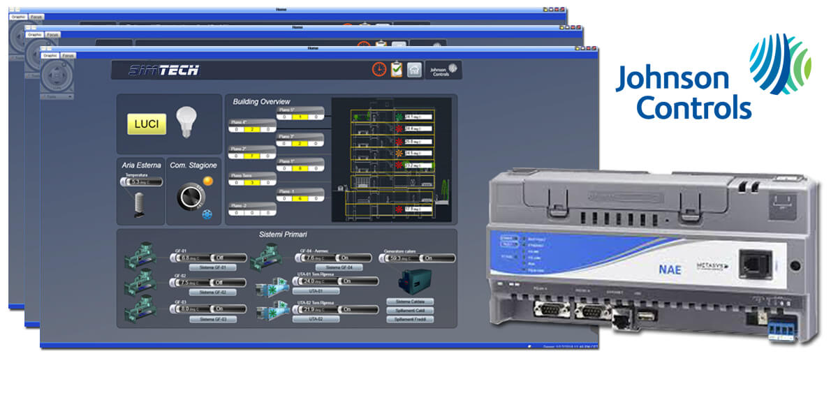 Supervisione BMS Bacnet KNX Duemmegi Modbus
